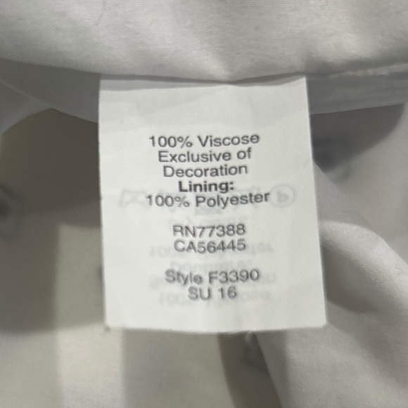 Madewell Scatterblock Tassel Dress Size XS Oversized Boho Style #F3390 - Picture 6 of 6